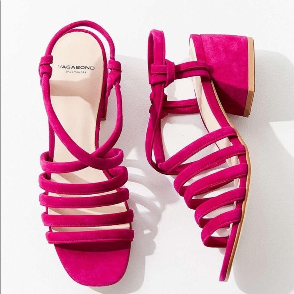 Vagsbond Saide magenta sandals, Size 39 (8.5)